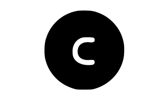 Circle Shape with Playful Mono C