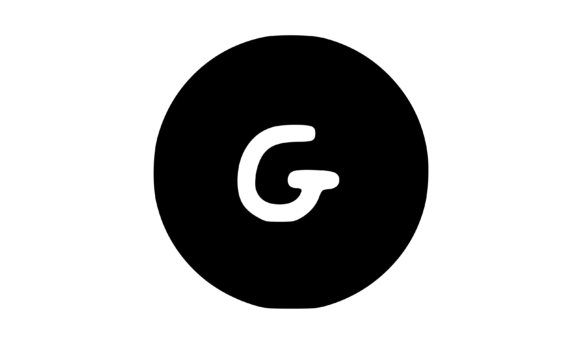 Circle Shape with Playful Mono G