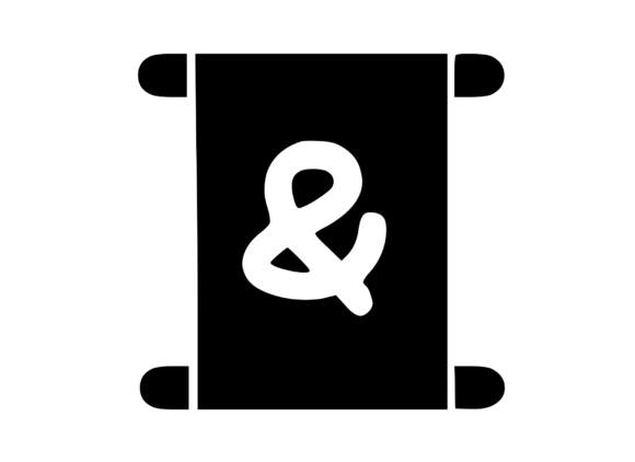 Old Scroll with Playful Mono