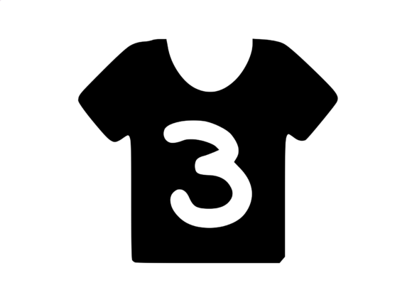 Simple Tee Shirt with Playful Mono 3: Real Embroidery Results
