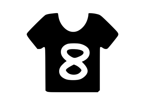 Simple Tee Shirt with Playful Mono 8 – A Designer’s Take