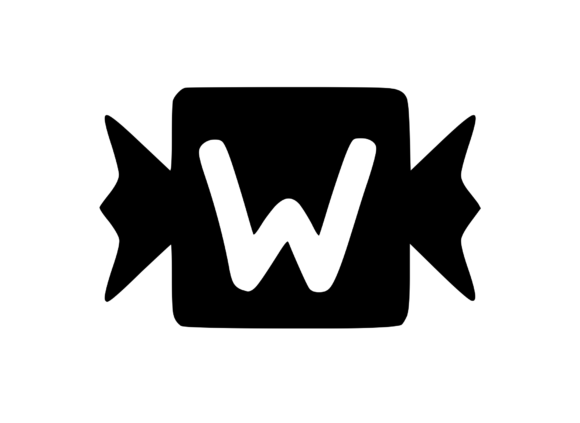 Wrapped Toffee with Playful Mono W